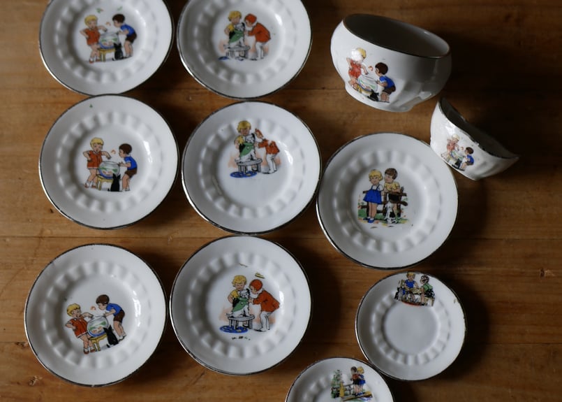 フランスアンティークディネットセット