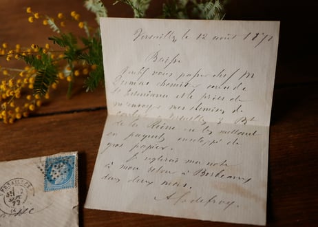 #2 Old french Letter