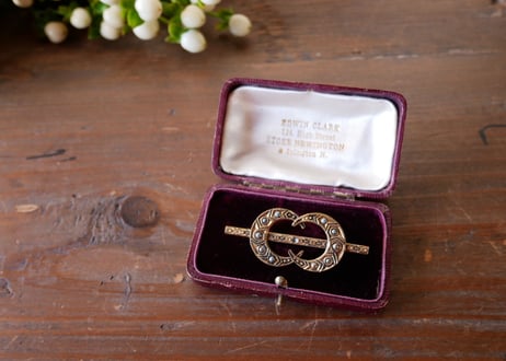 antique jewerly case from England アンティーク ジュエリーケース