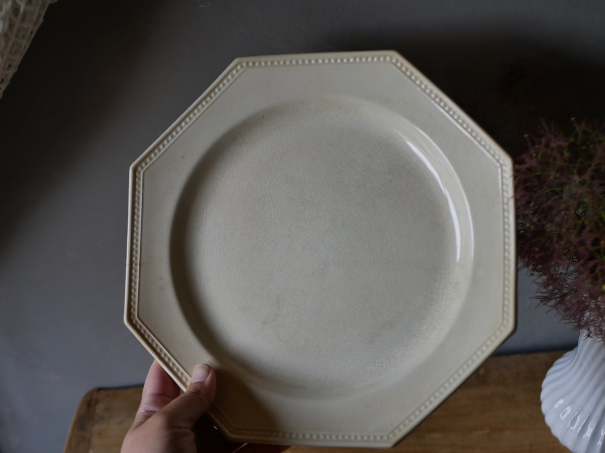 クレイユモントロー オクトゴナル プレート 2 Le 2 , Creil et Montereau クレイユモントロー オクトゴナル フラン