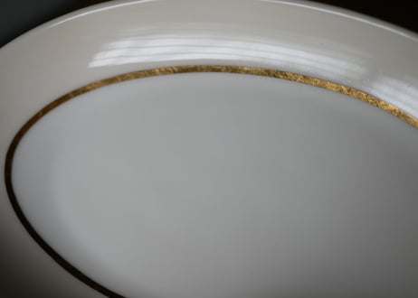 リモージュ　金彩　ラヴィエ　フランスアンティーク