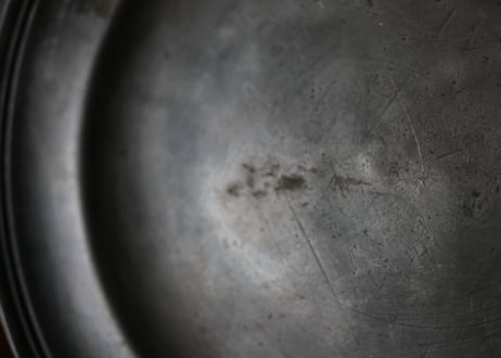 C pewter plate