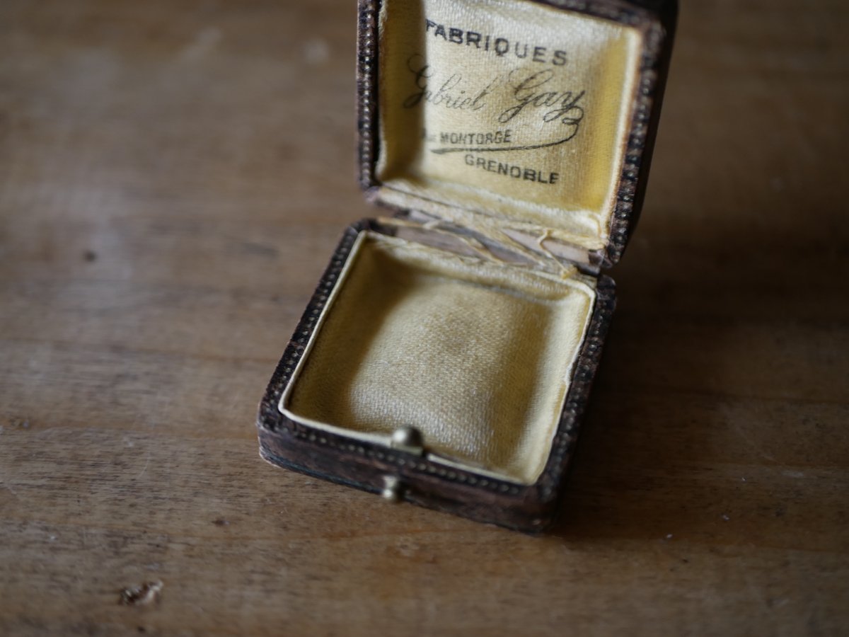 no.10 アンティークジュエリーケース フランスアンティーク ブロカント