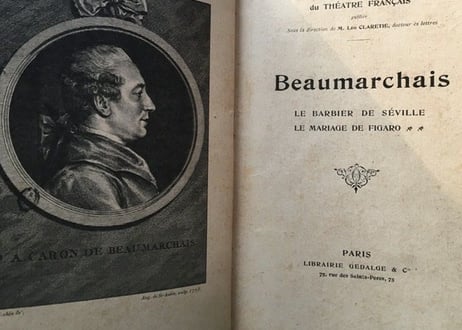 古い本　フランスアンティーク　大型本