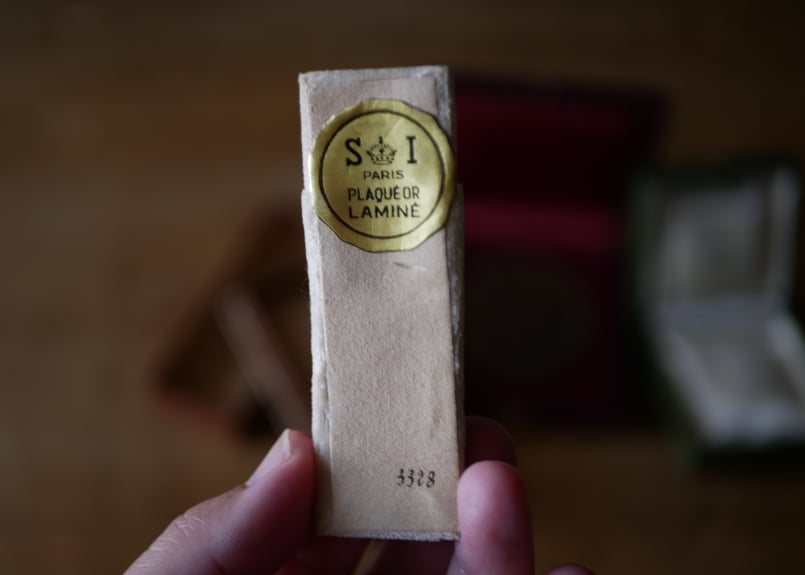 no.8 アンティークジュエリーケース フランスアンティーク