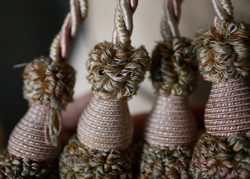 カーテン タッセル フランスアンティーク ブロカント | mamantique