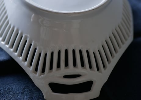 パニエ皿　華やかな器　フランスアンティーク