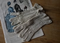 C  クロッシェレース　グローブ　フランスヴィンテージ　フランスブロカント