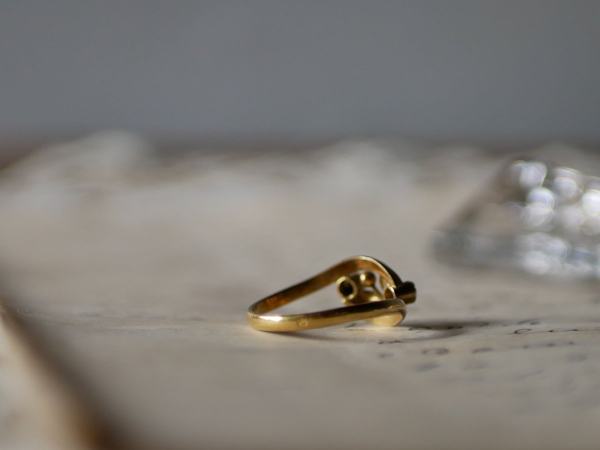 宿り木の指輪 フランスアンティーク ヤドリギ リング ジュエリー