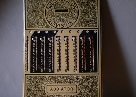 Addiator  計算用具　フランスアンティーク　ブロカントのある暮らし