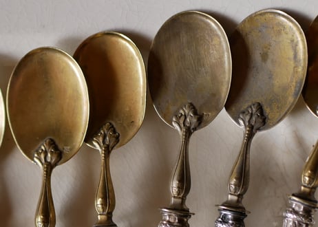 silver spoon monogram