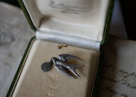 swallow brooch