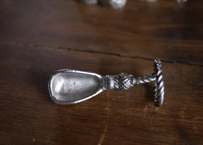 タッセルデザイン 在庫→3 ナプキンリング フランスアンティーク