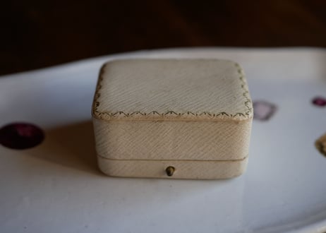 イヤリング　ピアス　ジュエリーケース　フランスアンティーク