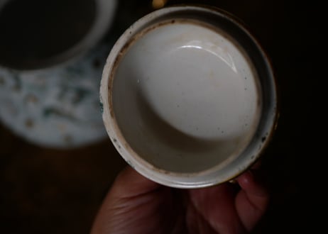 MUGUET  すずらん　クレイユモントロー　シュクリエ　フランスアンティーク