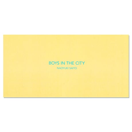 BOYS IN THE CITY postcard / NAOYUKI SAITO