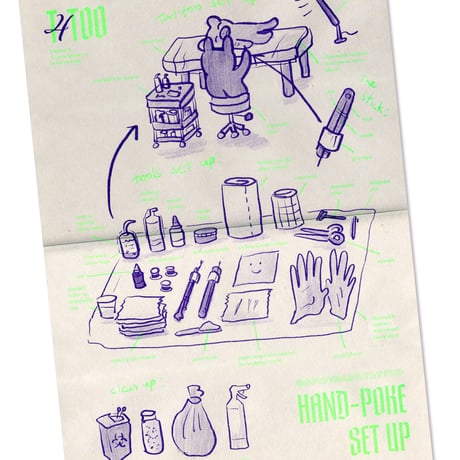 TATOO volume1. A trans guide to hand-poking