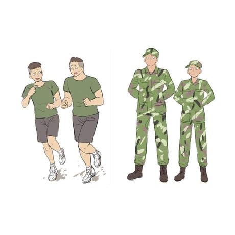 三三五日軍中手札
