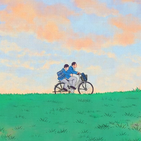 キミのセナカ  너의 뒤에서　ファブリックポスター1