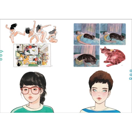 SISTERHOOD　LITTLE THUNDER ART BOOK  /  門小雷  Little Thunder