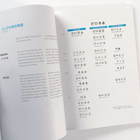 AIM  ISSUE19  /  ハングル・タイポグラフィ