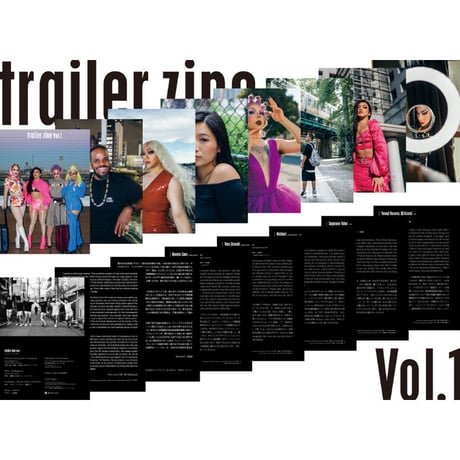 trailer zine vol.1 & vol.2 set