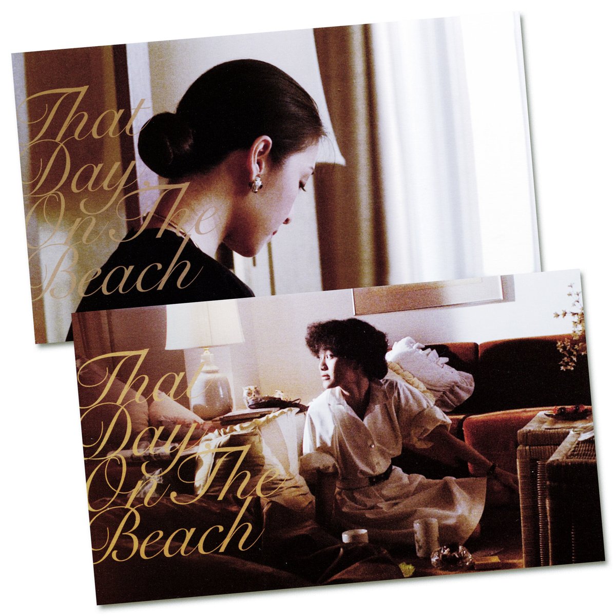 韓国映画『男と女』ポストカード 映画『海辺の1日 海灘的一天』韓国版ポストカードセット B