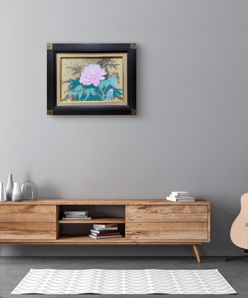 牡丹 F4号 日本画 石田美智恵 | nuancebeans