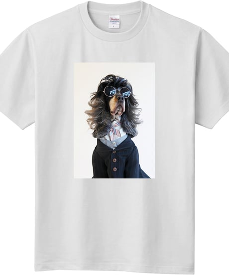 写真家　武内俊明　フォトグラフィック犬のTシャツ　２　ハイクオリティ