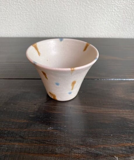 酒器　ピンク×ドット