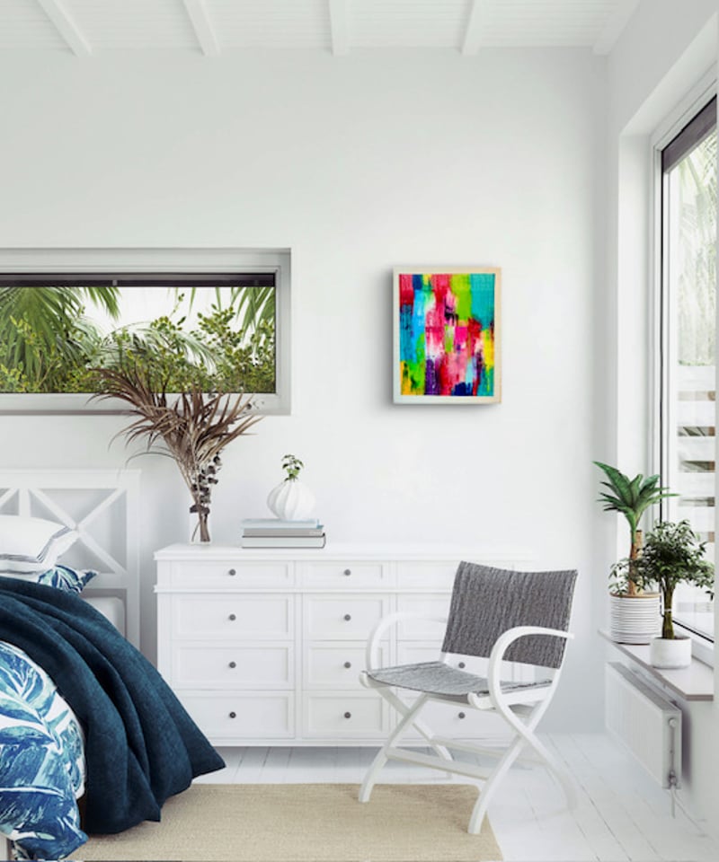 抽象 油絵 F3 | nuancebeans