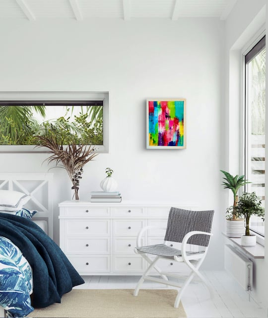 油絵（抽象画）Ｆ3 抽象 油絵 F3 | nuancebeans