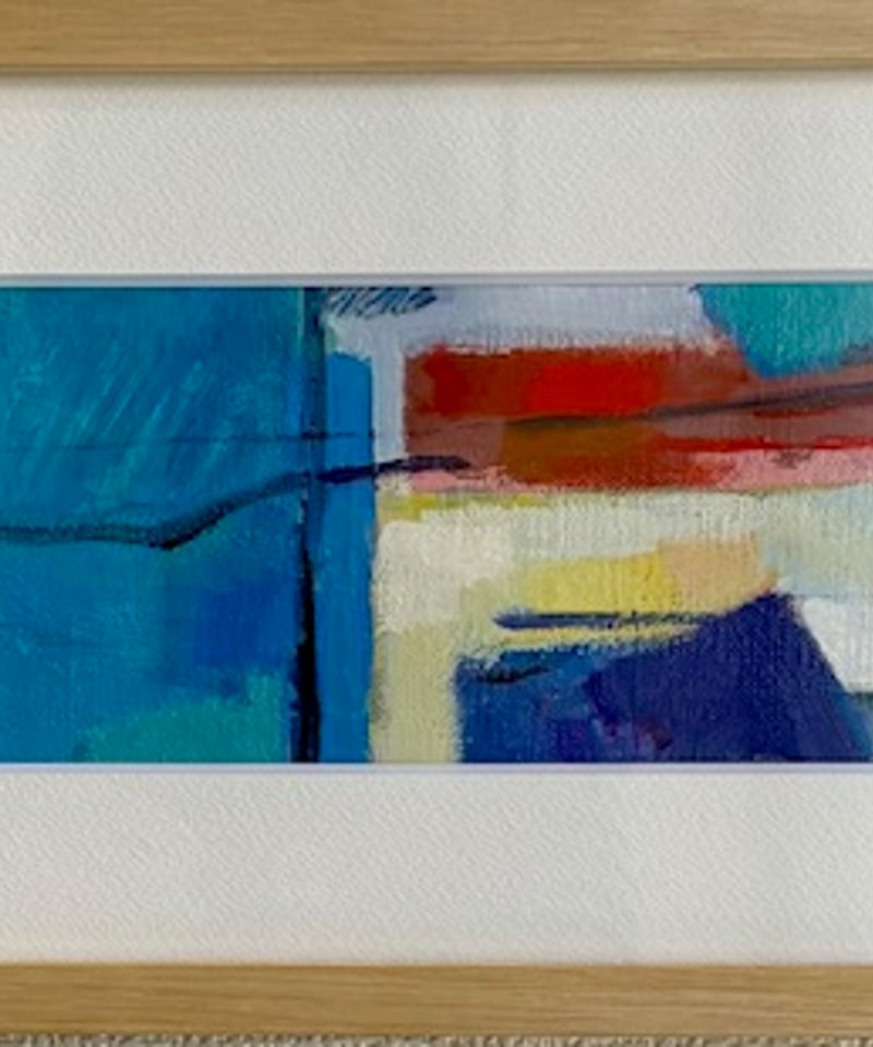 入江英三 油彩抽象画 2 | nuancebeans