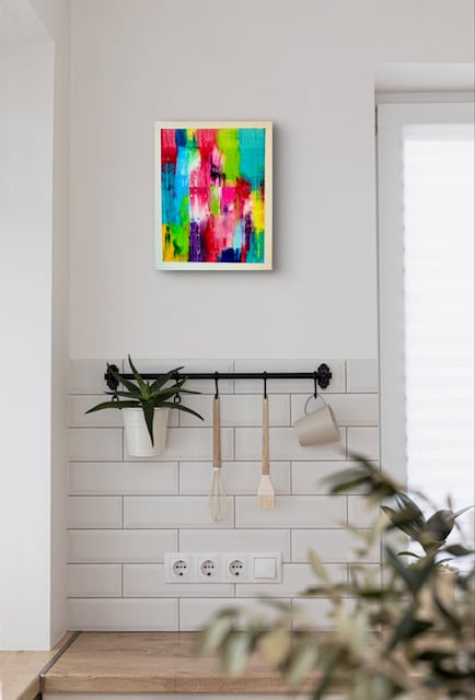 抽象 油絵 F3 | nuancebeans