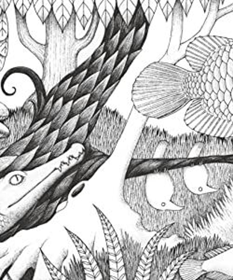 Songs 生き物たちの塗り絵 | nuancebeans