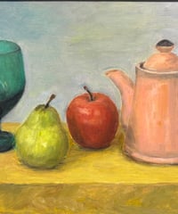 西村沙世子　油絵　静物1