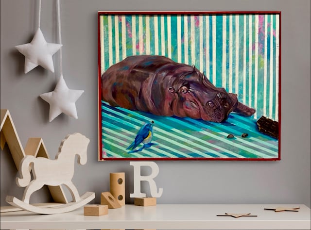 油彩画 wont | nuancebeans