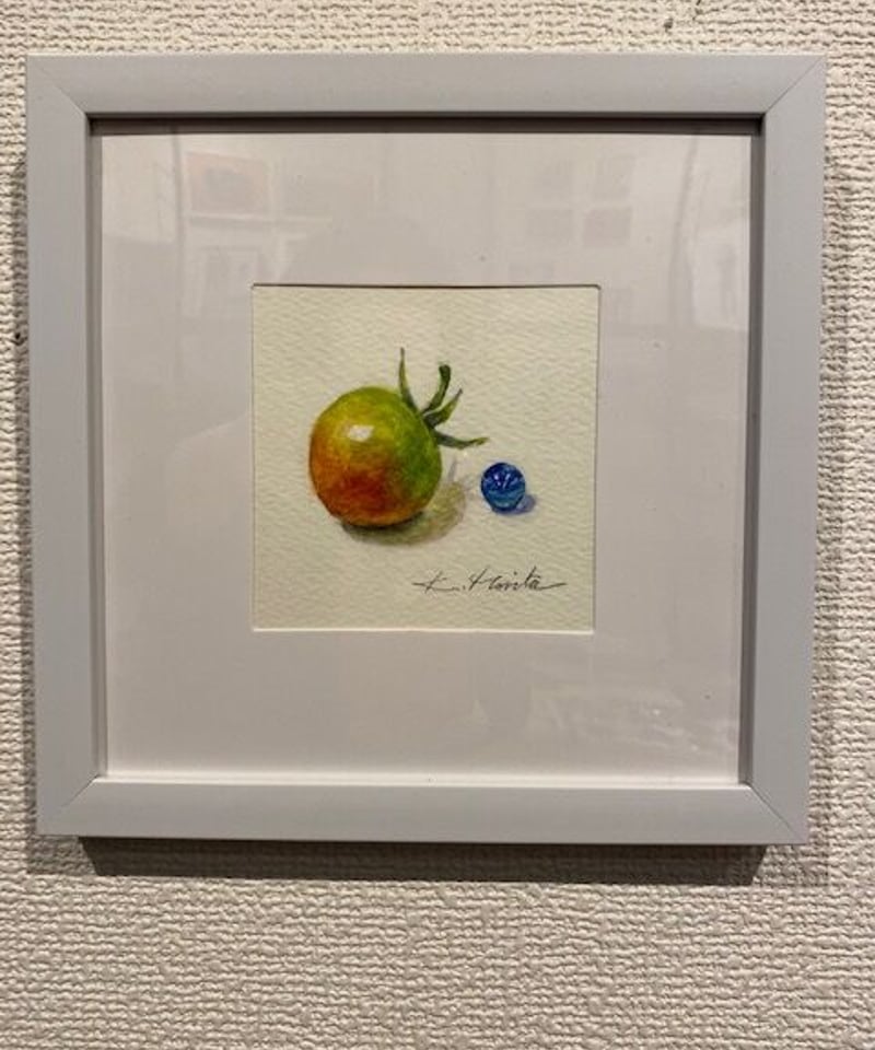 超美品！値下げ交渉あり。朝顔　プラチナ箔　絵画　アクリル画　水彩画 フランス フラワー 版画 アクリル画 水彩画 赤 オレンジ ブラウン 茶色