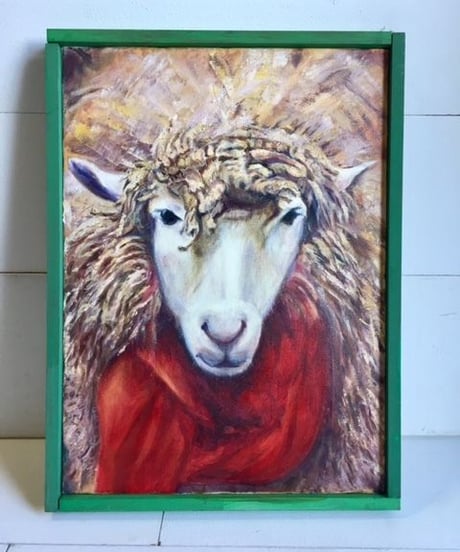 油彩画 F4号　油彩画『so sweet』広田豊子