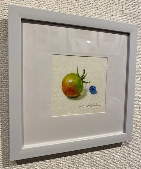 『プチトマト』　透明水彩アート　森田和昌