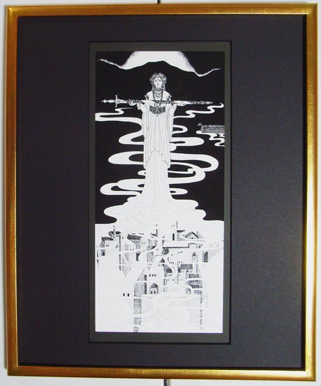 湖の貴婦人/SilkScreen　神谷礼