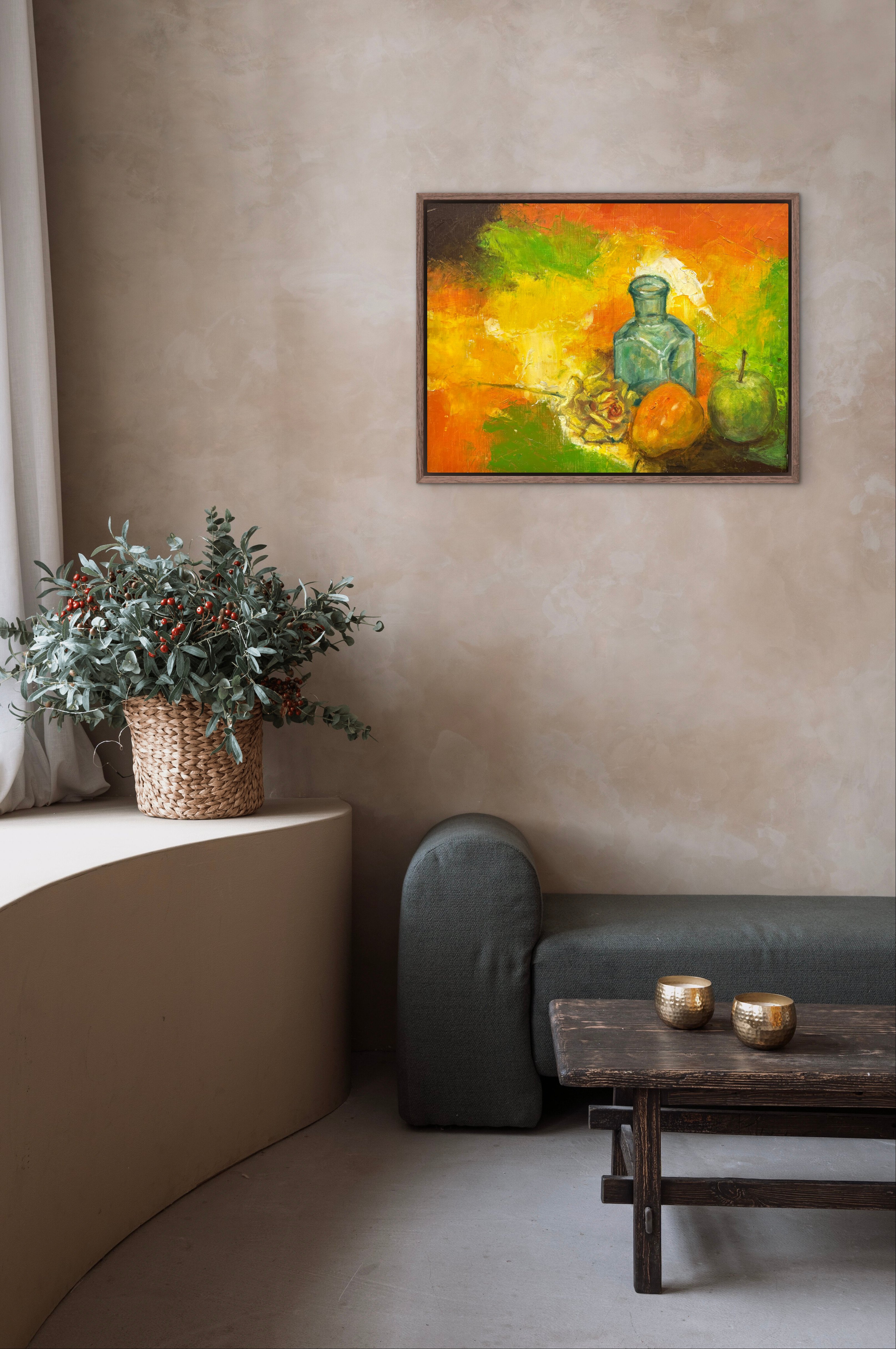 西村沙世子 油絵 静物画2 F6 | nuancebeans