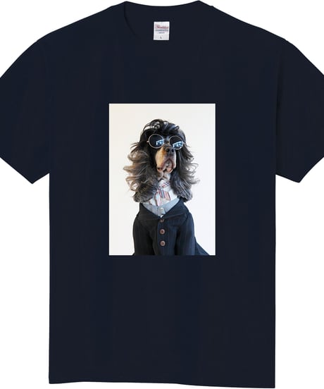 写真家　武内俊明　フォトグラフィック犬のTシャツ　２　ハイクオリティ