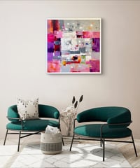 色遊び抽象画 F4 | nuancebeans