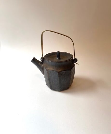 金彩　急須　松本充央