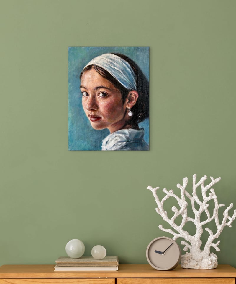 人物画 森田和昌 油彩 | nuancebeans