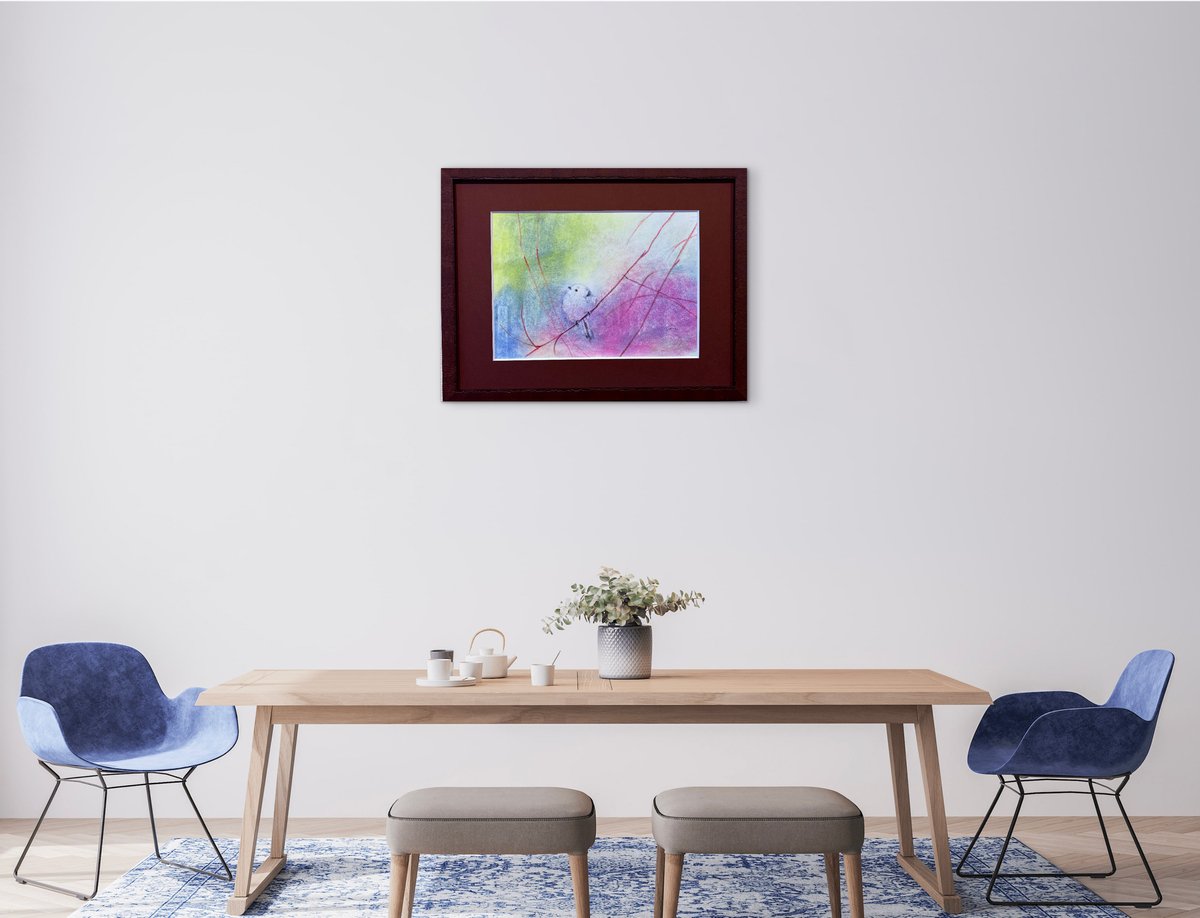 hideca様オーダー品　色鉛筆画　手描き 色鉛筆画 加藤あみな A4 哀愁 | nuancebeans
