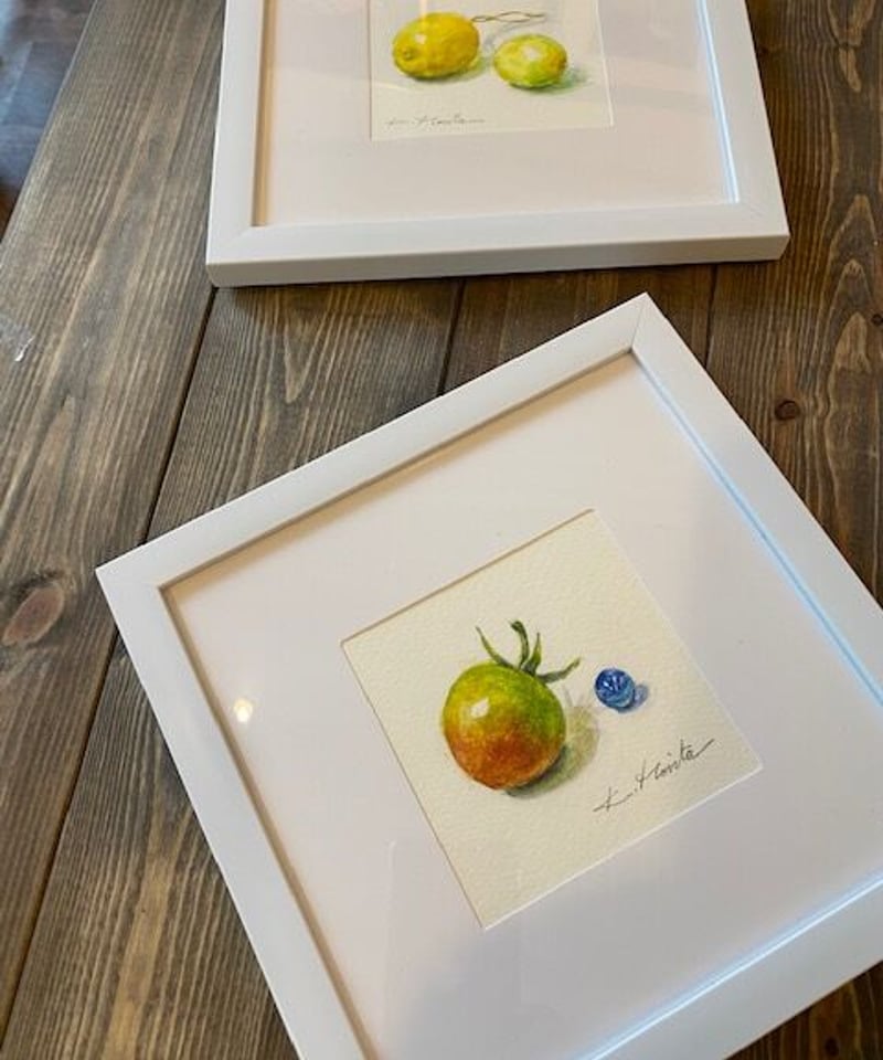 プチトマト』 透明水彩アート 森田和昌 | nuancebeans