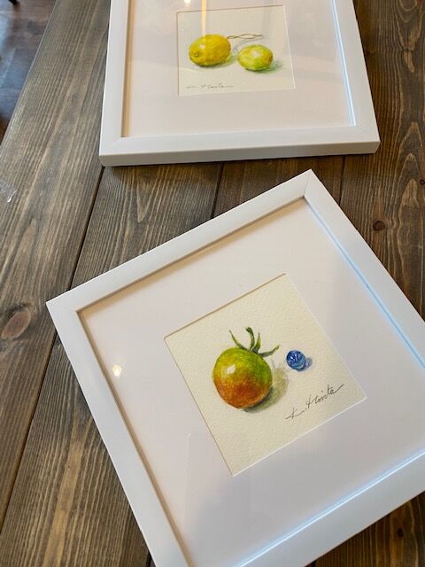 プチトマト』 透明水彩アート 森田和昌 | nuancebeans