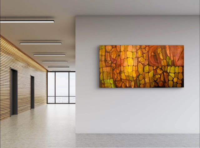 抽象画 100号サイズ | nuancebeans